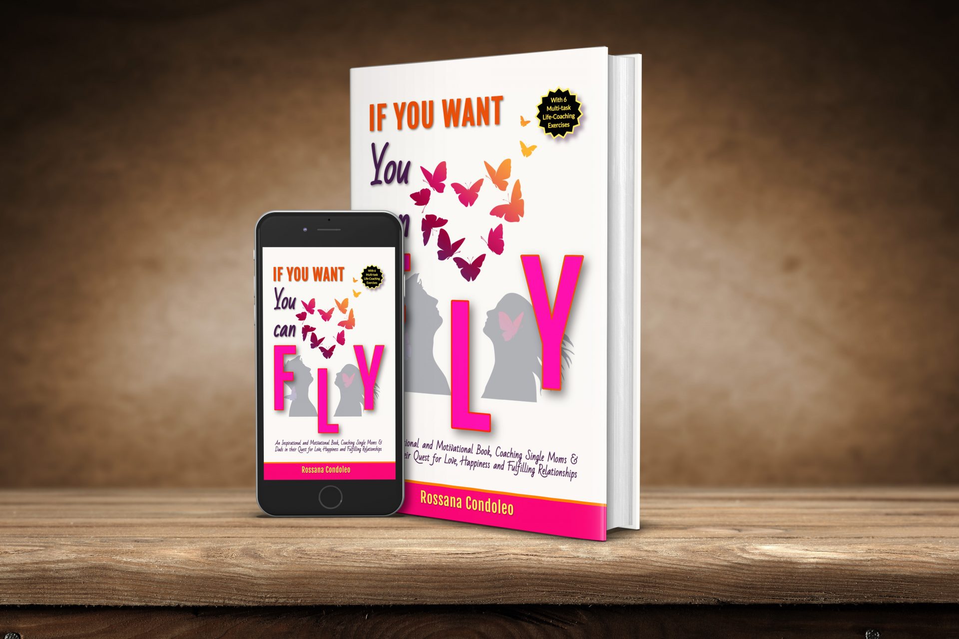 Single parenting book and ebook Single Parent Book If You Want You Can Fly by Rossana Condoleo
